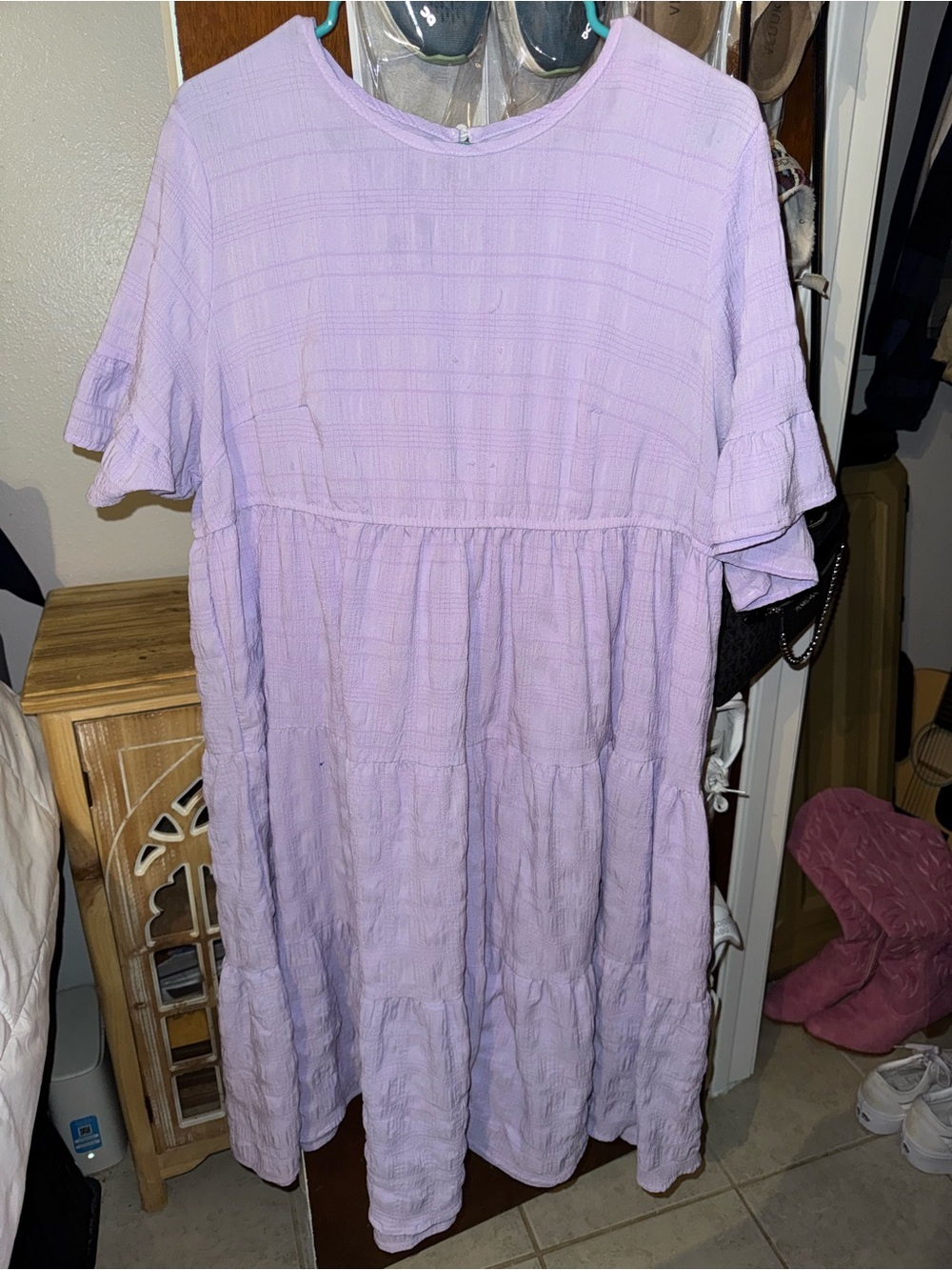 Women’s Lavender Maxi Dress